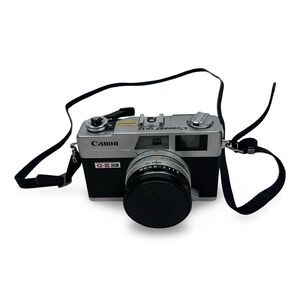 Vintage Canon G-III QL Canonet QL17 Rangefinder Film Camera Silver Black READ